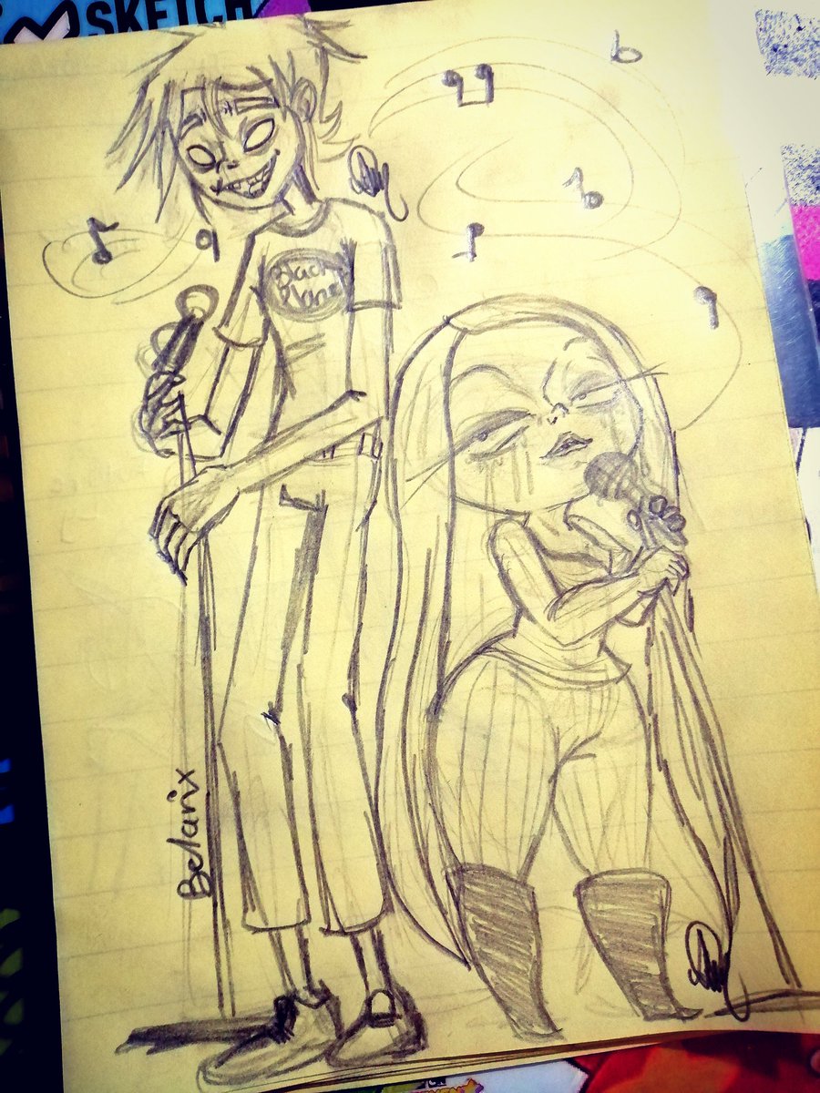 belarix's tweet photo. Midnight sketch
#art #sketch #studiokiller #gorillaz #2D #cherry https://t.co/eAZzZRiKoS