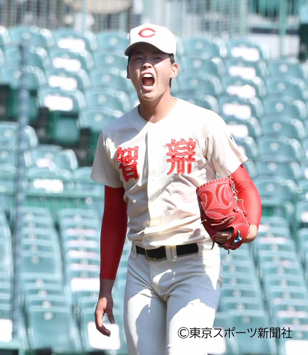 東スポ写真部 高校野球 ２０２１年８月２８日 智弁学園 京都国際 小畠一心 第103回全国高校野球選手権大会 高校野球 夏の甲子園