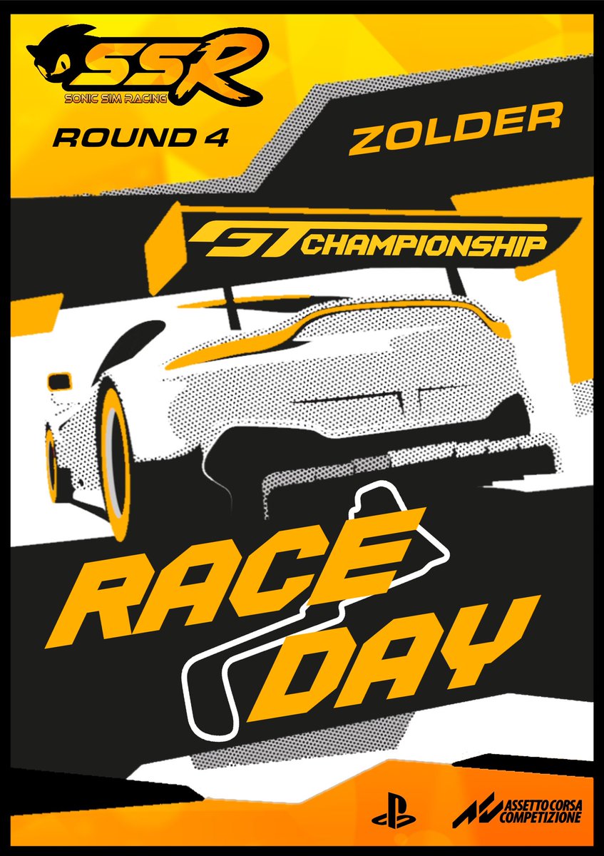 🚥 SSR RACE DAY 🚥

🇧🇪 ZOLDER 🇧🇪

🏁 GT CHAMPIONSHIP 🏁

🕹Platform : Console

🚥 SEASON 8 RACE 4 🚥

🟢 In partnership with <a href="/GamingBudsZA/">GamingBudsZA</a> 

#beACC  #zolder