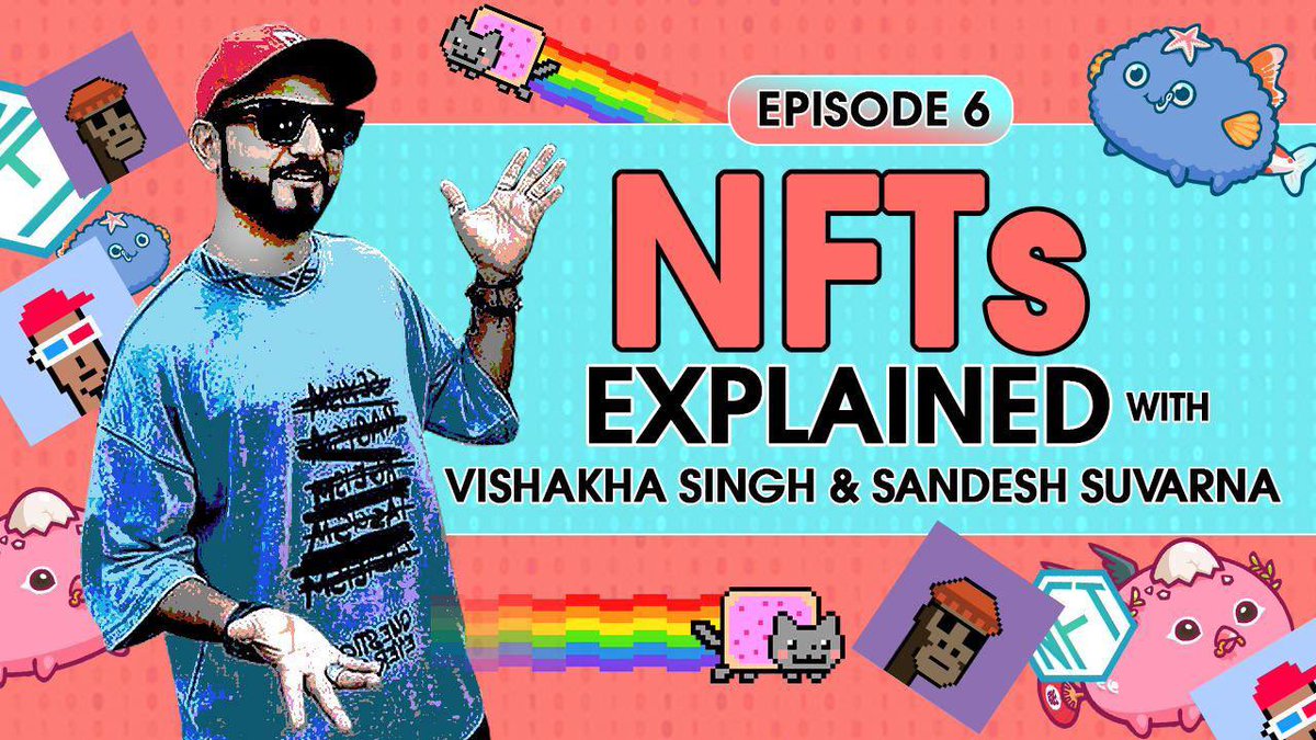 nikhilchinapa's tweet photo. RT this for good #Crypto Karma! 🙂💥⚡️

My new episode of Connect with special guests @vishakhasingh55 and @sandeshsuvarna premiers at 1:00pm on Sunday. You can tune into it here: https://t.co/YhgL9JamrM

#IndiaWantsCrypto @WazirXIndia #NFT https://t.co/fqdSYVBFUS