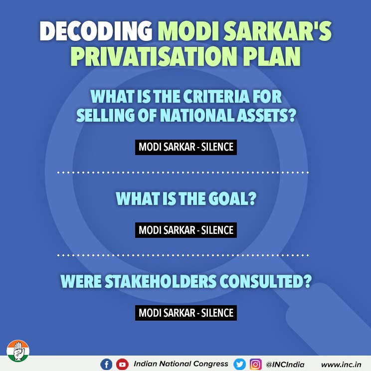 INCIndia's tweet photo. Their silence speaks a thousands words. 

#IndiaOnSale https://t.co/NoUgL3K5Wy