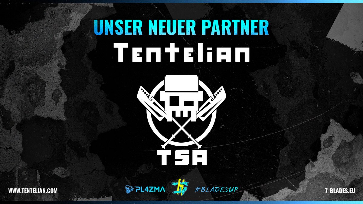 KanjiEsports's tweet photo. #NeuerPartner/#Sponsor
Stolz präsentieren wir euch @Tentelian als neuen Partner & Sponsor! ⚔️
Gaming PC's, Merch Shop uvm. bieten die Jungs! Check: https://t.co/9WyR64EdJm
Wir freuen uns auf die Zusammenarbeit und unseren baldigen Shop mit neuem Merch! https://t.co/prnxSr2inN