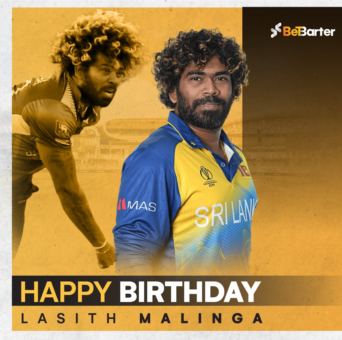 Wishing Sri Lanka legend Lasith Malinga a very happy birthday.    