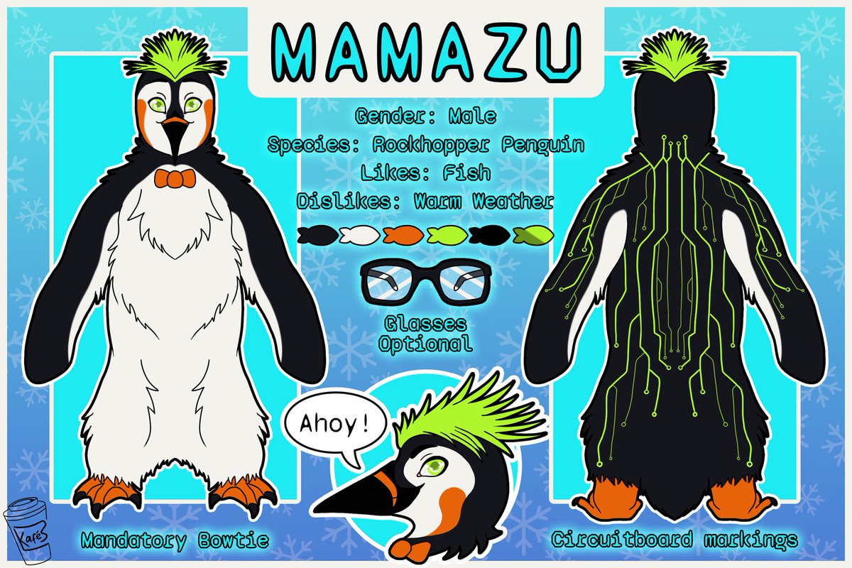 Got myself a new profile picture and some more art from <a href="/KafesCoffeeCat/">TheyThem</a>