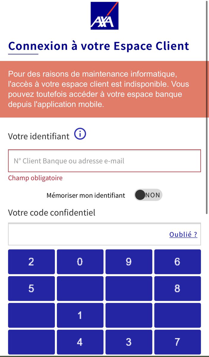 AXAFrance on Twitter "Bonjour IIIIIII14856101, Je suis navré pour ce désagrément. Afin de