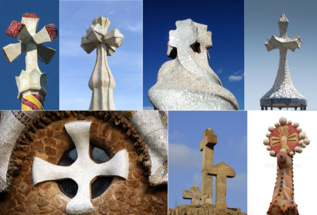 En Gaudí, la singularitat i la diferència estan sempre presents; no es repeteix mai, tanmateix en la representació del simple signe de la creu.
•
📷: Collage original
•
#modernism #modernisme #gaudi #antonigaudi #barcelona #bcn #catalonia #spain #españa #sagradafamilia #mosaico