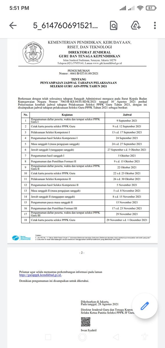 Shepa73's tweet photo. @abiridwan2173 @Kemlu_RI @KejaksaanRI @bawaslu_RI @BKNgoid Izin share ya,, Ayo temen2 P3K guru,, 2 minggu lagi, ayo semangatt,,, https://t.co/1X2n9il9es