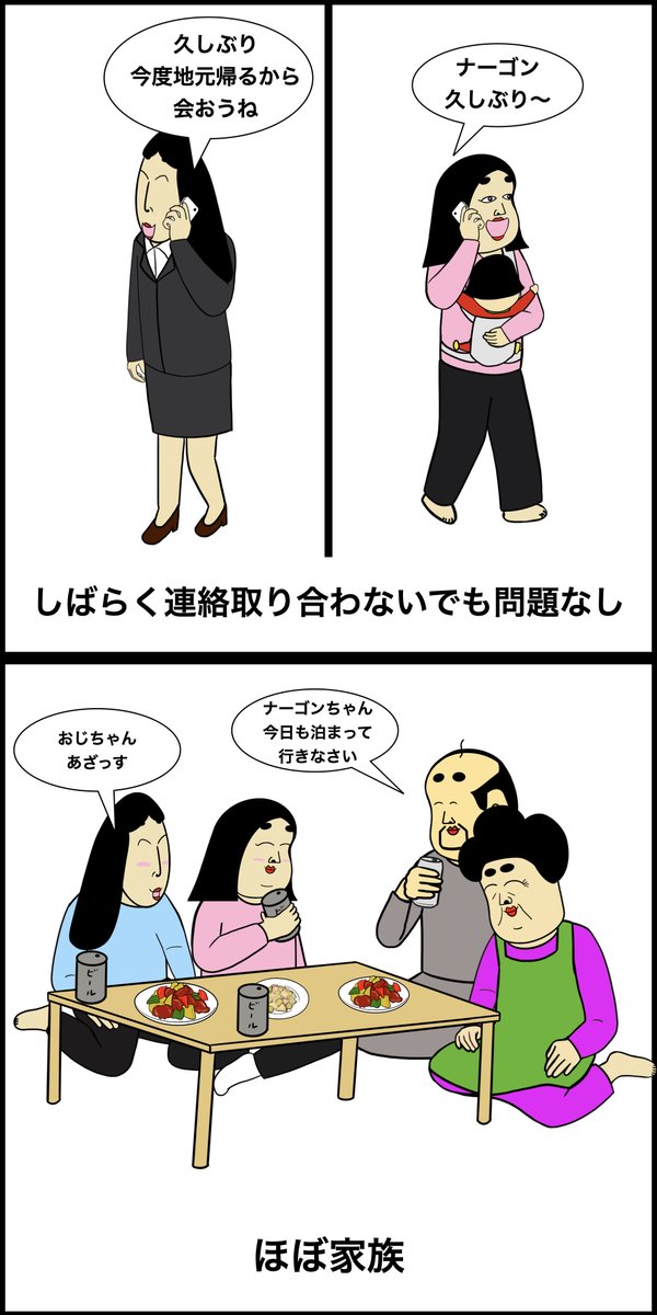 親友あるある 