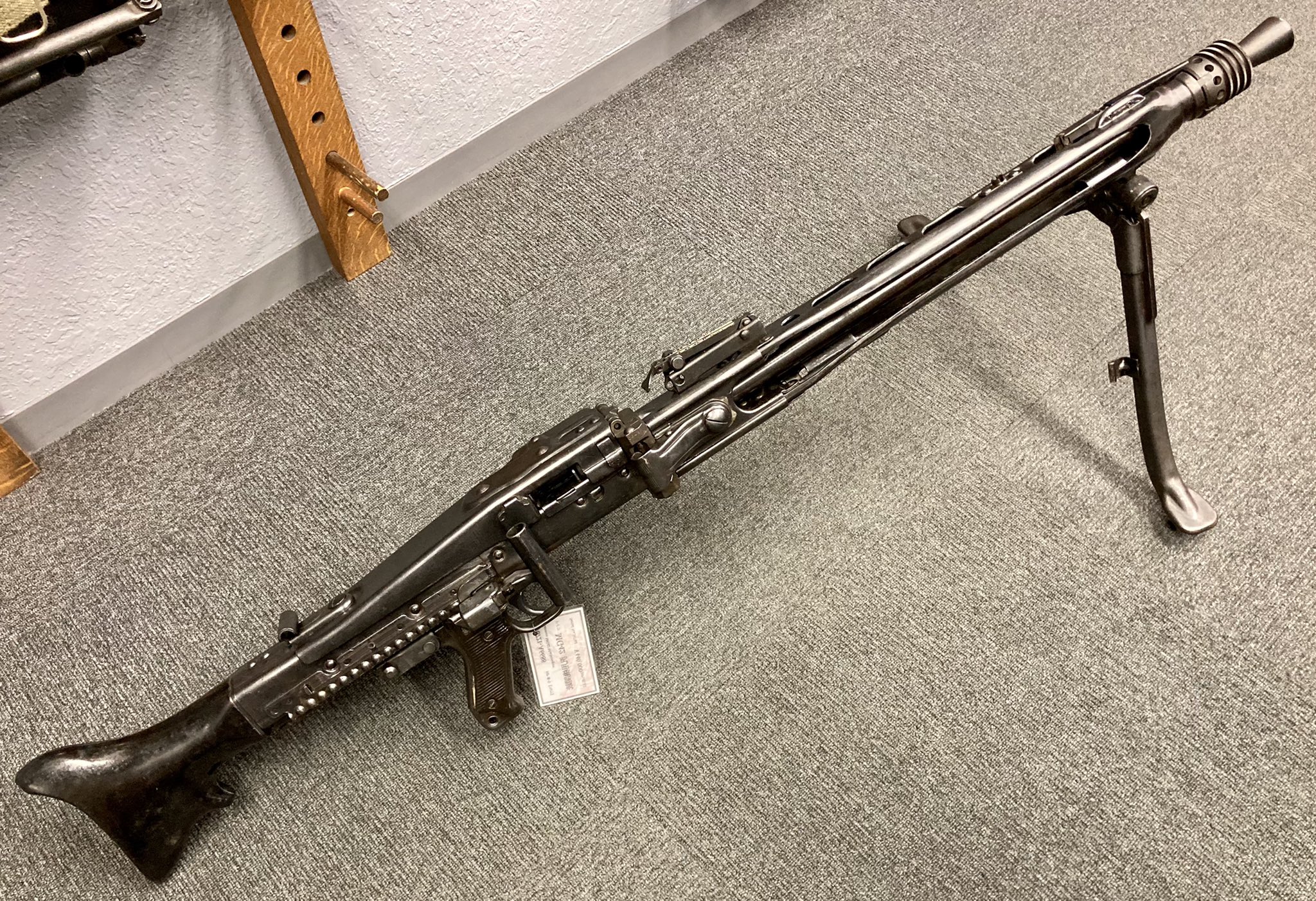 実物 MG42 MG34 専用 50連ベルトリンク ② 当時物 ドイツ軍CVO刻印 無