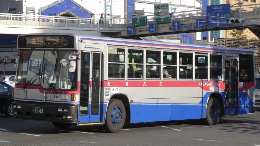 長崎バス 日野西工【廃車①】 3808.3809.3812. KC-HT3KPCA 1998年式