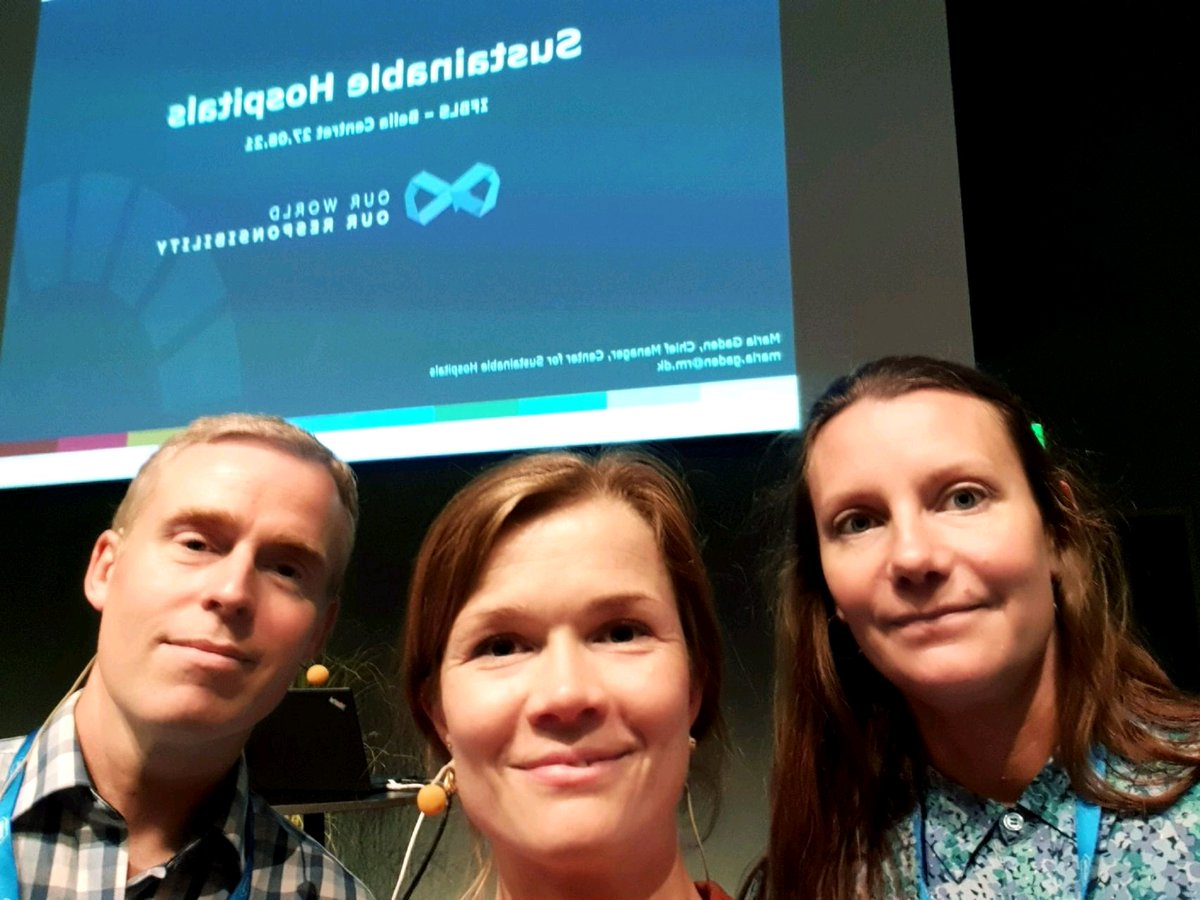 Maria Gaden (@gadenmaria) on Twitter photo Bæredygtighed skal også ind i sundhedsvæsenets laboratorier 💉🧬💚Tak til <a href="/dbiodk/">Danske Bioanalytikere - dbio</a>, Michael Mikkelsen fra <a href="/AUHdk/">Aarhus Uni.hospital</a> og Majbrit Frost fra <a href="/AalborgUH/">Aalborg Universitetshospital</a> for at sætte bæredygtighed på dagsordenen til IFBLS internationale konf.
<a href="/Region_Midt/">Region Midtjylland</a> #sundpol #Klima Bæredygtighed skal også ind i sundhedsvæsenets laboratorier 💉🧬💚Tak til <a href="/dbiodk/">Danske Bioanalytikere - dbio</a>, Michael Mikkelsen fra <a href="/AUHdk/">Aarhus Uni.hospital</a> og Majbrit Frost fra <a href="/AalborgUH/">Aalborg Universitetshospital</a> for at sætte bæredygtighed på dagsordenen til IFBLS internationale konf.
<a href="/Region_Midt/">Region Midtjylland</a> #sundpol #Klima