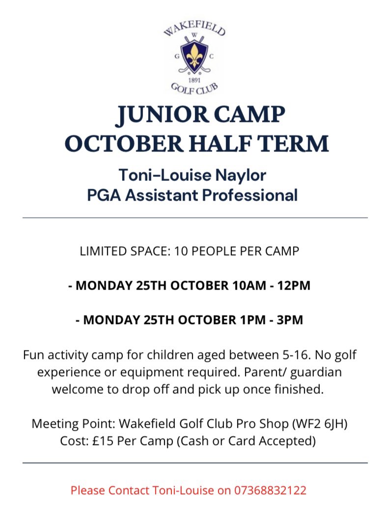 WakefieldGCProShop tweet media