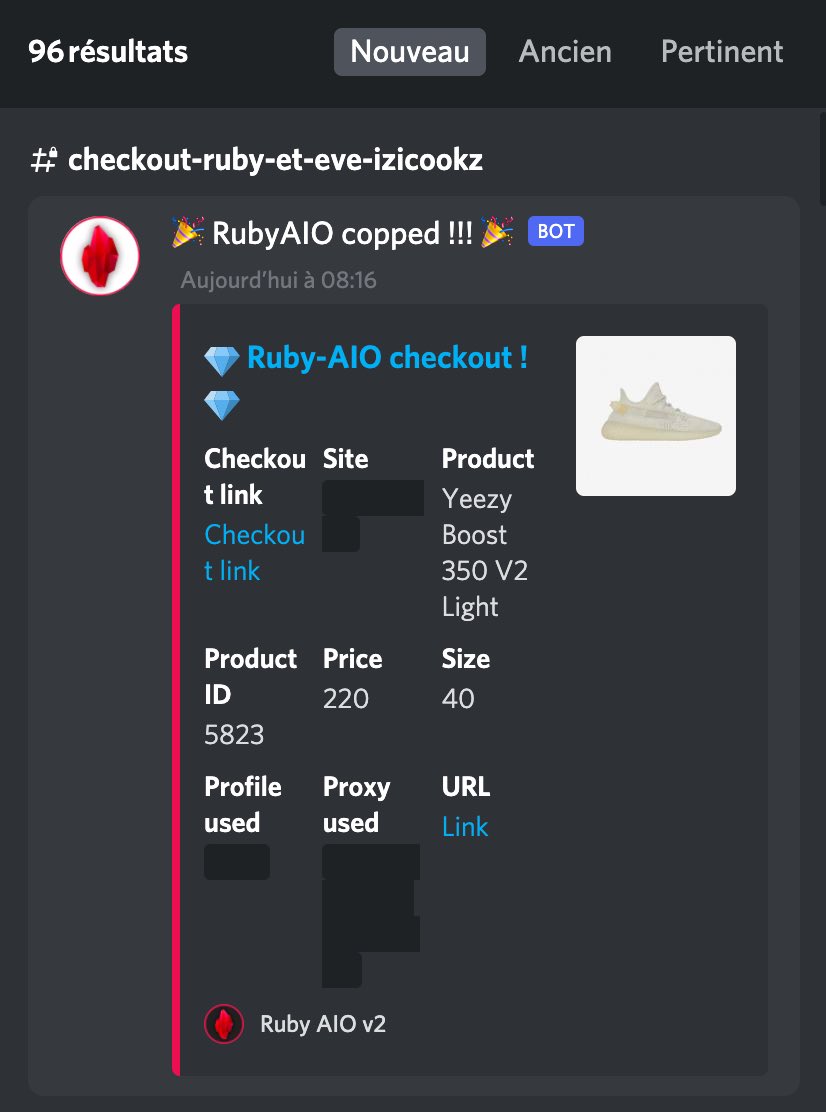 With again…
@RubyAIOBot 
@JupiterProxies 
@IziCookz 
Discord rate limit :/