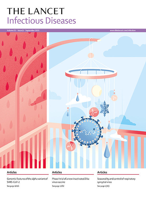 Alberto García-Salido (@nopanaden) on Twitter photo La portada de <a href="/TheLancetInfDis/">The Lancet Infectious Diseases</a> dedicada a la vacuna del VRS.
Ojalá nos quedemos algún día sin trabajo los pediatras gracias a ella, sobre todo a los hospitalarios. La portada de <a href="/TheLancetInfDis/">The Lancet Infectious Diseases</a> dedicada a la vacuna del VRS.
Ojalá nos quedemos algún día sin trabajo los pediatras gracias a ella, sobre todo a los hospitalarios.