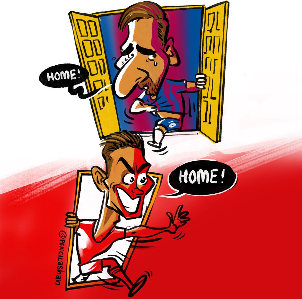 pencilashan's tweet photo. ‘GOAT’
#christianoronaldo #messi #goat #footballtransferwindow #footballtransfers #football #footballfans #manchesterunited #barcelona #juventus #psg #footballcartoons https://t.co/CIr9k0xypk