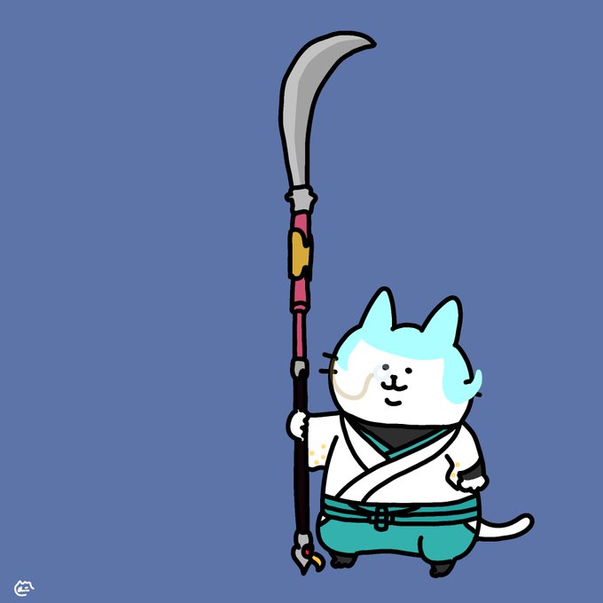 「薙刀 シンプルな背景」のTwitter画像/イラスト(新着)