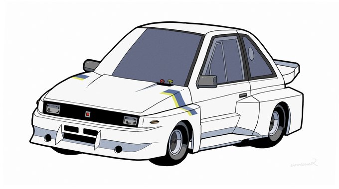 プップー #誰も描かなそうな車を描いた奴しか勝たん 