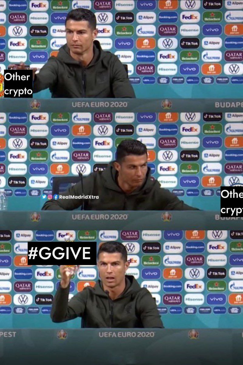 Be like <a href="/Cristiano/">Cristiano Ronaldo</a>.
Make the right choice.

#GGiveToken #HereWeGo #Crypto