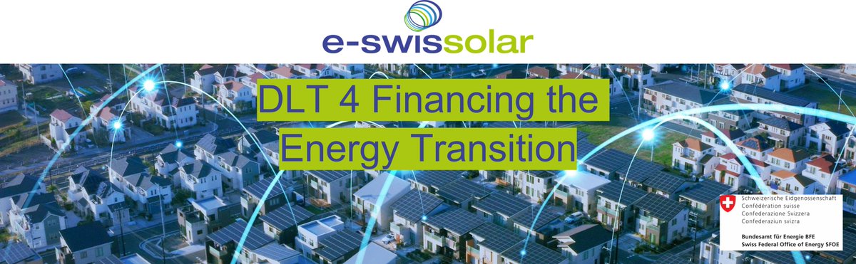 e-swissolar AG is participating in the ENERGY &amp; CLIMATE hackathon | #DecarbonisingCities 31st August &amp; 1st September in Bern lnkd.in/dbQcaUgi organised by Opendata.ch

#energyclimatehack #MakeOurPlanetGreenAgain #eswissolar #egreeksolar #blockchain #smartcities