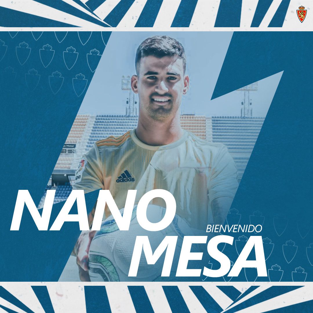 📯 𝗢𝗙𝗜𝗖𝗜𝗔𝗟 | El delantero Nano Mesa, nueva incorporación para el #RealZaragoza 

shar.es/aWvhd2

¡Hola, <a href="/NanoMesa22/">Nano Mesa</a>! 👋🏼👋🏼👋🏼
