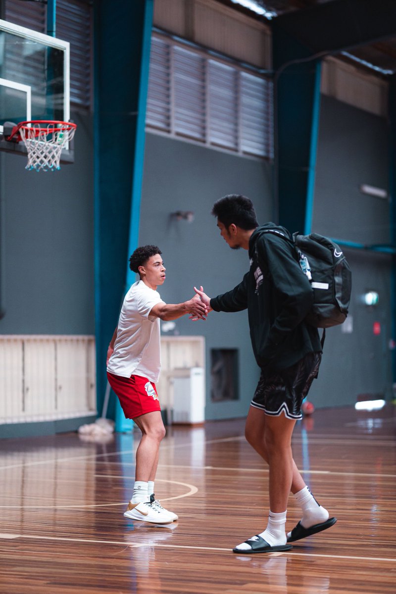NBL's tweet photo. Sotto 🤝 Rucker

Kai Sotto getting introduced to NBL royalty and linking up with @Adelaide36ers teammate Mojave King in Brisbane #NBL22 

📷 Photos via Eric Lucero https://t.co/0QLYDIckiB