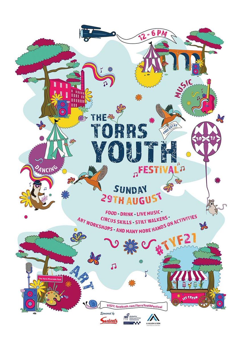 VisitNewMills's tweet photo. Torrs Youth Festival - Sunday 29th August, a lovely family day out with lots to keep you entertained - starts midday 

#TYF21 https://t.co/TqF92DX53S