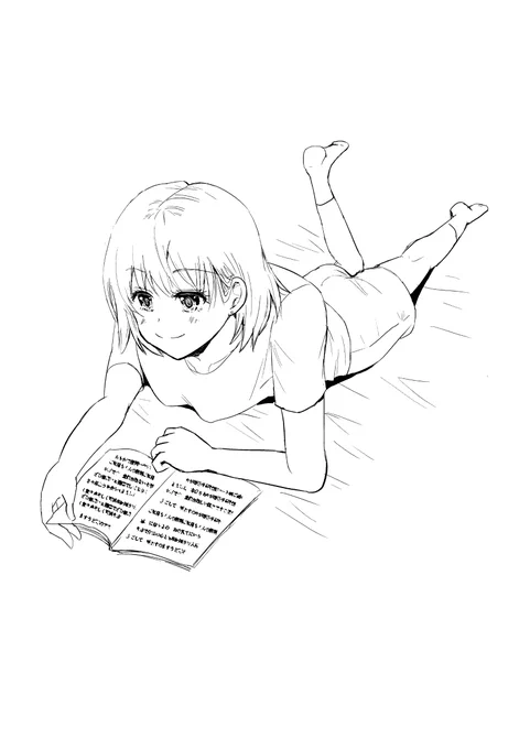 今日の練習絵2枚目 
