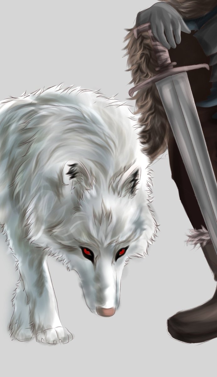 rim_j_'s tweet photo. Progress progress ๐
#wolf #gotghost #got #gotfanart #GameofThrones #ibisPaintX https://t.co/QK5IOozhTY