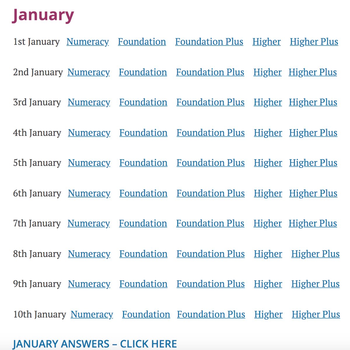 If you use the 5-a-days, I have made some massive improvements 📚🎉 I have spent the last 14 months overhauling them: adding 1000’s of questions, improving the appearance &amp; rewriting the answers. It has been a mammoth task, but hopefully worthwhile 😴🤩 corbettmaths.com/5-a-day/gcse/