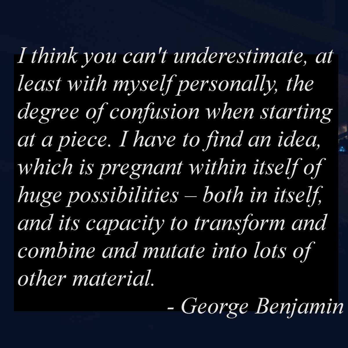Mahler_Chamber's tweet photo. George Benjamin's newest work "Concerto for Orchestra" premiere's at @bbc_proms on 30th August.
Meanwhile, delve into the making of the piece in our latest podcast episode on #BetweenTheBars. Available now on all podcast platforms.
https://t.co/eiZJTj58mN https://t.co/laxIUyMKYq