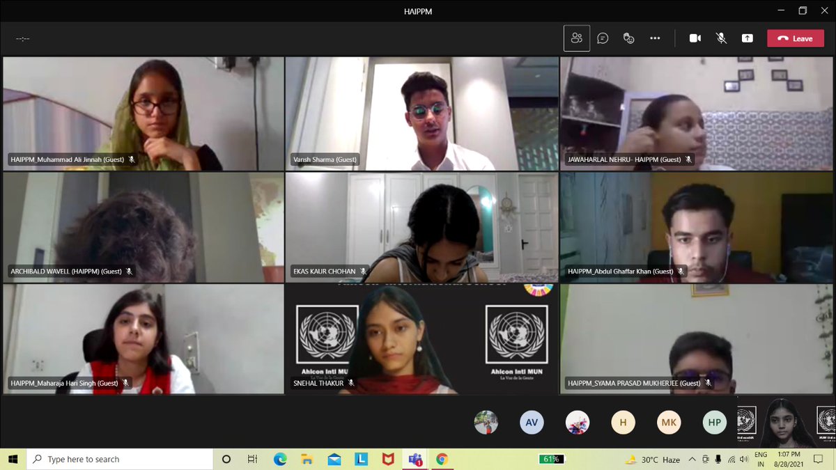 AhlIntlMUN2021's tweet photo. #GLIMPSES 
HISTORICAL ALL INDIA POLITICAL PARTY MEET

#Ahlconintlmun2021 #Ahlconintl #HAIPPM @ashokkp @y_sanjay @pntduggal @kandhari_ekta @RashmiJ99932149 @DikshitaSingh05 @kusha894 https://t.co/9eIjVZx2Kt
