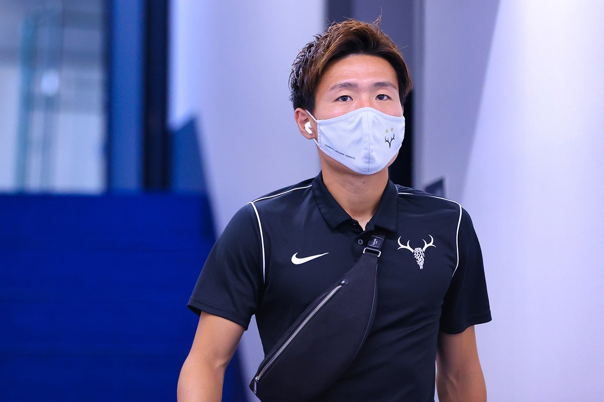 鹿島アントラーズ #41 白崎凌兵 テディベアー2点セットポーチ付き-