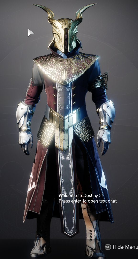 Drayfrjg's tweet photo. Gotta be a knight sometimes I guess #destinyfashion #fashion #Destiny2 #NewMonarchy #knight #crimson #gold https://t.co/Vd3fV6qvna