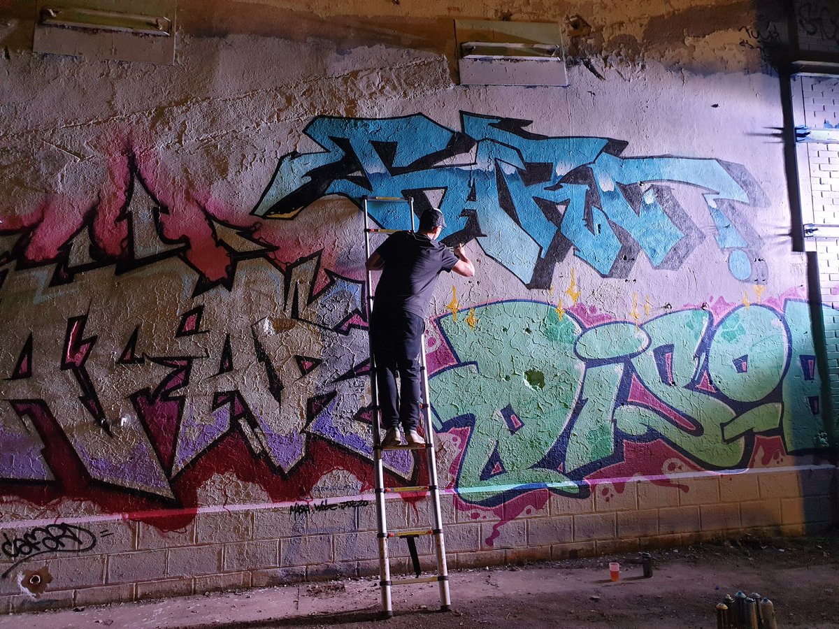 PerrucheG's tweet photo. #StreetArt sur le site d'Alstom dans le cadre du #OMEFestival à #Nancy
Musique et arts graphiques au rendez-vous pour 4 jours, merci aux artistes!
Ce soir, c'est #TechnoStory !
@SebKontaktProd @MrTox1c https://t.co/tpWpPpGB14