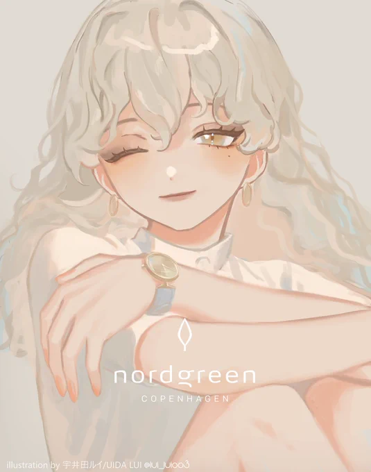 Nordgreen様の腕時計はストラップが簡単に付け替えられるということでグレーのレザーストラップも頂きました!カワイイ!🤍✨

#Nordgreen #ノードグリーン #PR 