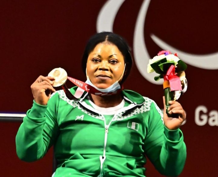 thecableng's tweet photo. Paralympics: Nigeria's Ejike wins bronze in women's powerlifting | TheCable https://t.co/Tb3m3KmAxt
#TokyoParalympics https://t.co/IMK1E2Ukvq