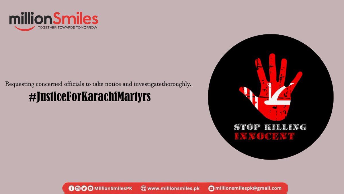 SumayyaIqbal5's tweet photo. آخر کب تک۔
#JusticeForKarachiMartyr https://t.co/SgfdBTYkNX