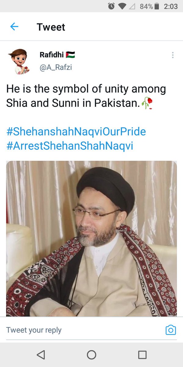 He is not the symbol of unity he is the root of mischief 
#ArrestShehanShahNaqvi 
#shehanshahnaqvi 
#ShehanshahNaqviOurPride