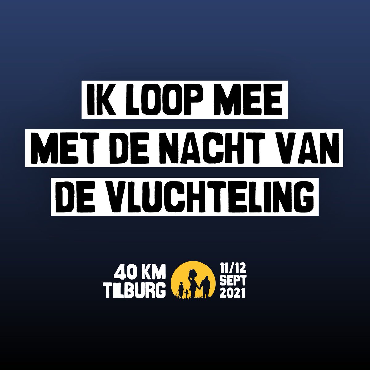 On September 11-12 I will walk 40 KM through the night to raise money for emergency relief to refugees. The raised funds will be spent on providing shelter, medical aid and food, and access to clean water. Please consider donating: nachtvandevluchteling.nl/actie/afra-ali… #NvdV21