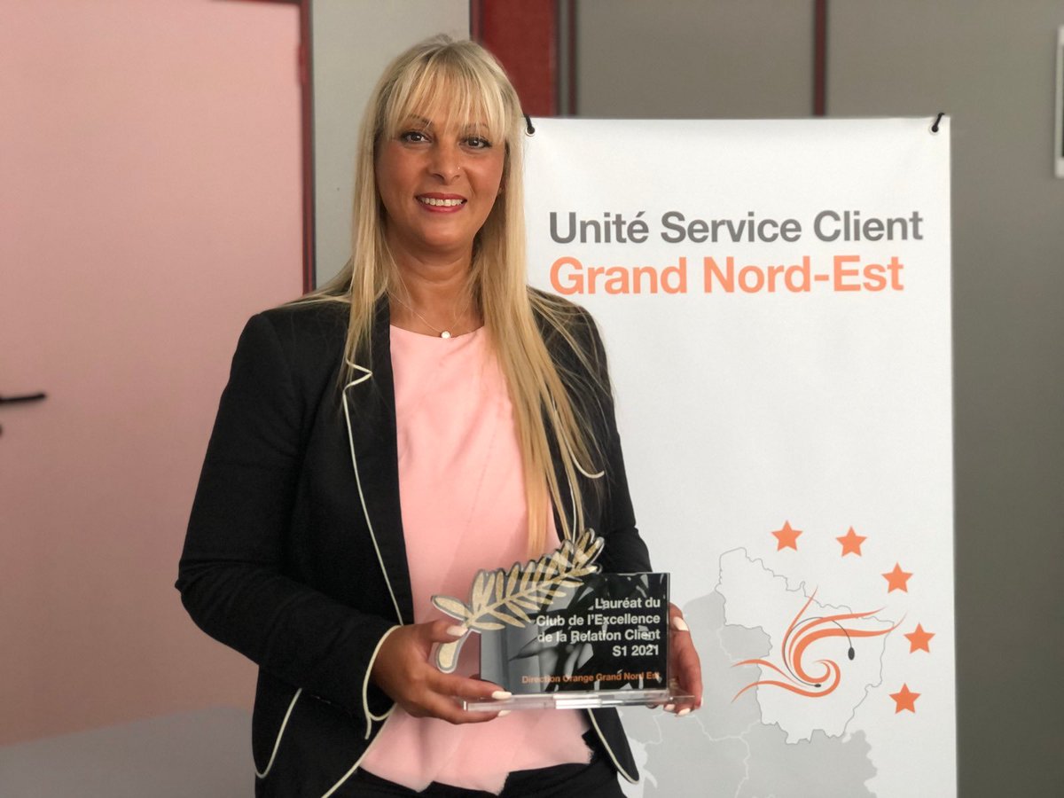 Bravo à Vincent, Rachida, Guillaume, Sandrine, Fanny, Olfa et Apolline, nos premiers lauréats des trophées de l'excellence de la relation client #Orange. Merci pour votre engagement quotidien au service de nos clients au sein de l'USC Grand Nord-Est.