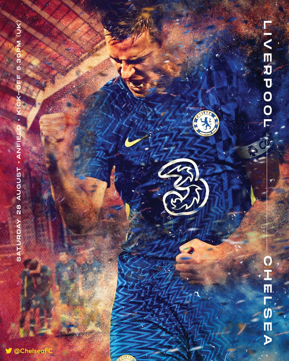 chelseafc_indo's tweet photo. Hari laga kontra Liverpool telah di depan mata! 🔥

AYO CHELSEA! 👊

#LIVCHE #CFCIndo https://t.co/xoLRF8CCHC