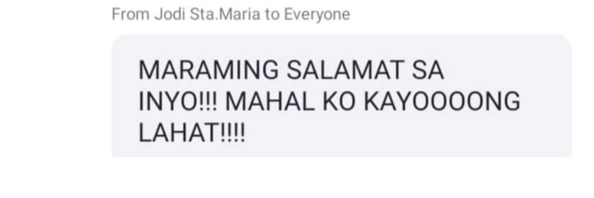 luvfromji's tweet photo. THANKU DEN ATE! SOBRANG NAPASAYA MO KAME! @JodiStaMaria
#Stronger10gether
#ONEderfulDECADE https://t.co/5JLA4Rnhle