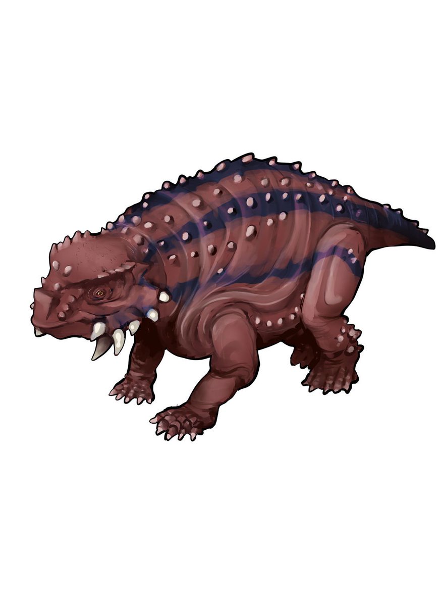 しかしジュラシックワールドにはスクトサウルスもいて、こいつはメソゾイック中生代ですらなくその前、古生代ペルム紀の動物なのですね。当然恐竜ではなく(恐竜の出現は中生代三畳紀後半)、側爬虫類という系統に属します。 