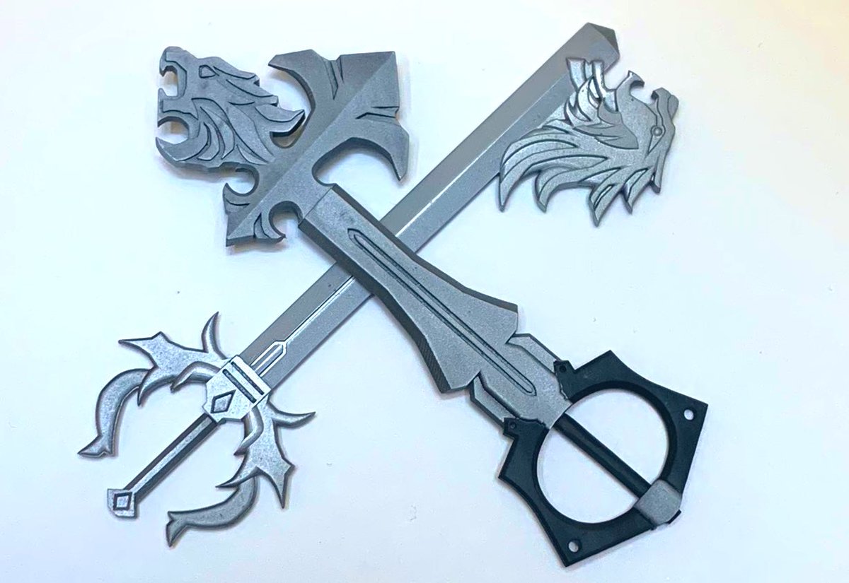 キーブレード「スリーピングライオン」完成しました🗝 FFコラボで