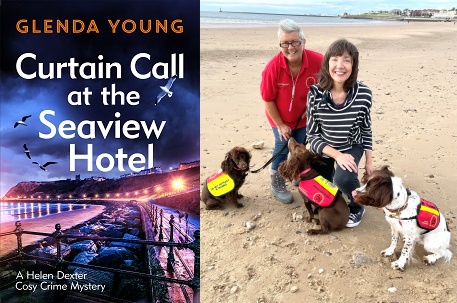 Would LOVE to break £200 barrier AND everyone who enters gets a chance to have a character named after them in my next crime novel! See your name in print and raise funds for @dogaid, all details here > justgiving.com/campaign/Glend… #scarborough #assistancedogs #cosycrime #competition