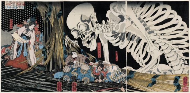 自作「街を覗く餓者髑髏」 自作「街を覗く餓者髑髏」 自作「街を覗く餓者髑髏」