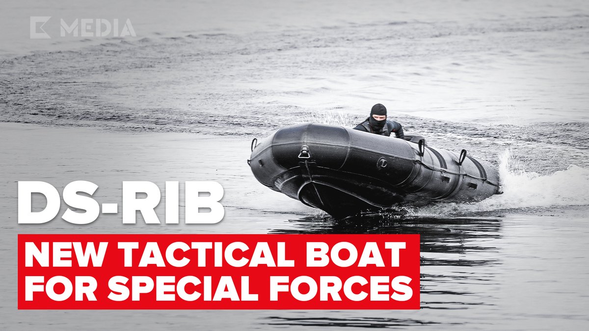 KalashnikovNews's tweet photo. Rybinsk Shipyard (a subsidiary of the #Kalashnikov Group) has developed #DSRIB, Russia's first inflatable tactical #boat designed for rapid transportation of #specialforces teams: https://t.co/kLcy2PhKdj New product introduced at #Army2021 https://t.co/VIS9Nn34AA