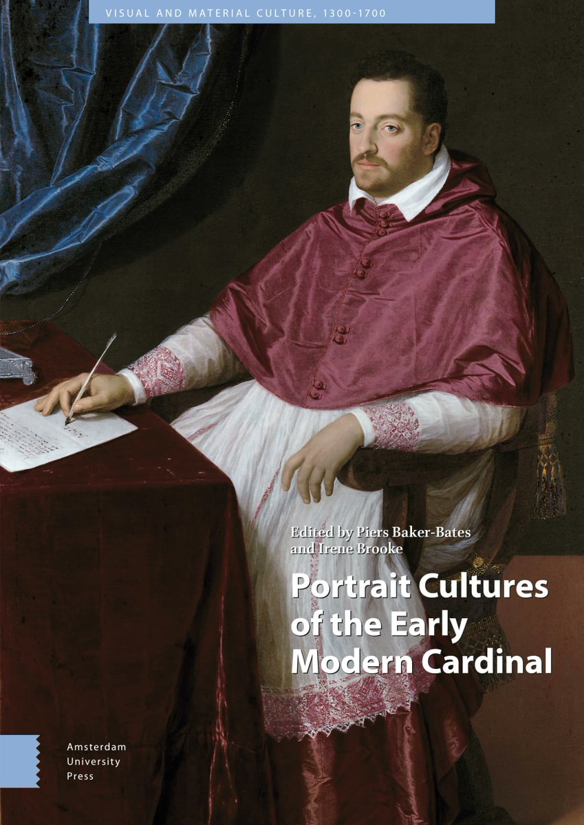 OUT NOW! Portrait Cultures of the Early Modern Cardinal, eds. Piers Baker-Bates, Irene Brooke (@AmsterdamUPress, August 2021)
facebook.com/MedievalUpdate…
aup.nl/en/book/978946…
#medievaltwitter #twitterstorians #earlymodern #churchhistory #Cardinals #ecclesiasticalhistory