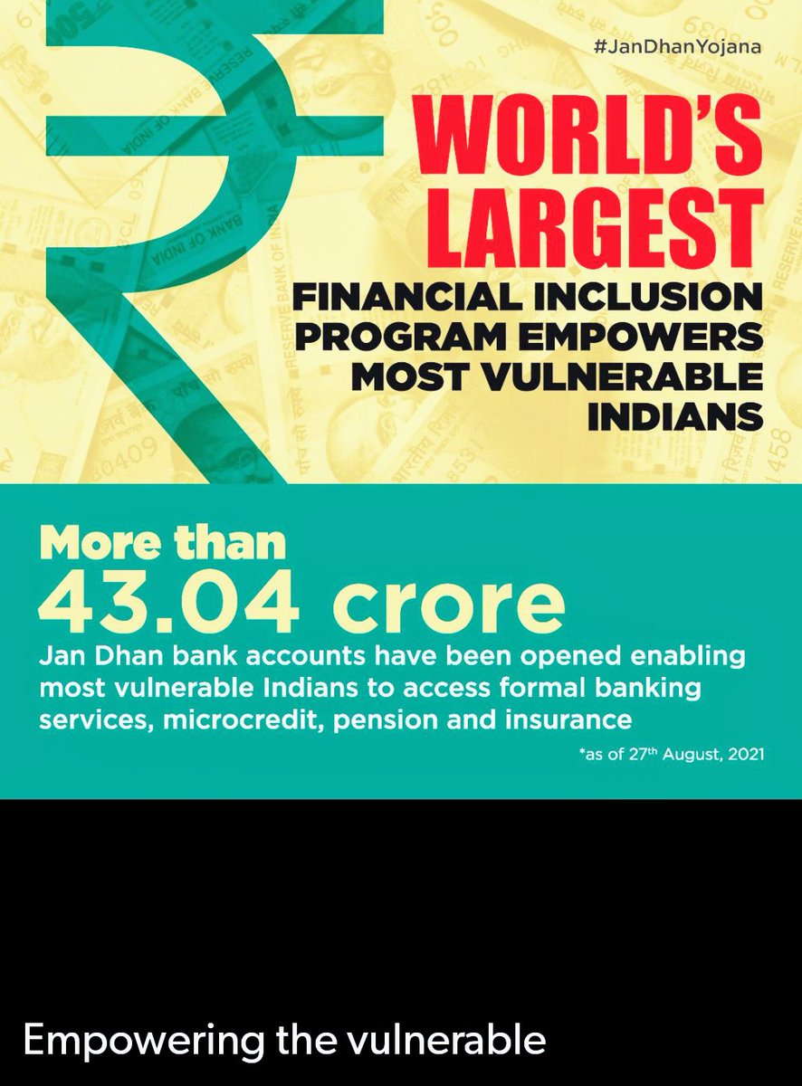 OctaneResearch's tweet image. The R in our logo is from the Rupee symbol. So it is heartening to celebrate 7th anniversary of #PMJanDhan financial inclusion program, largest in the world. Directly benefiting 430 million citizens. Possible because of #DigitalIndia @_DigitalIndia and the  JAM initiative