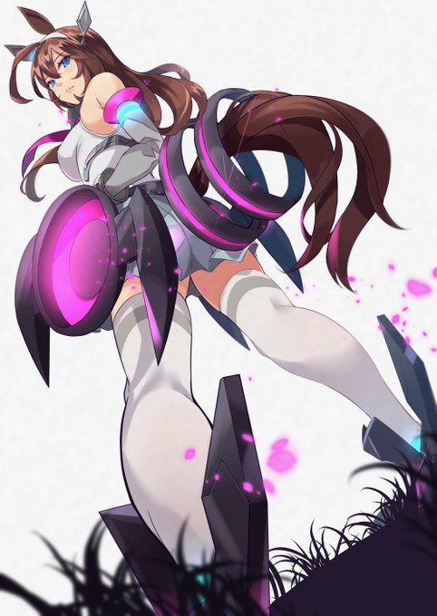 #ハーフアニバーサリーだからお気に入りのウマ娘イラストを見てくれ 